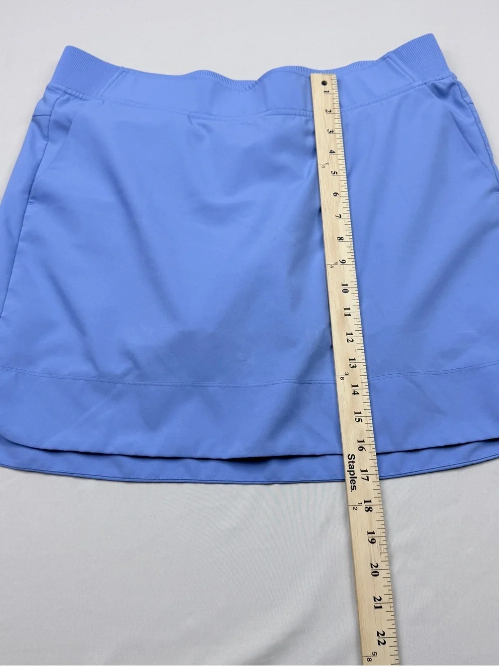 Light Blue Women’s Golf Skort - Performance Stretch